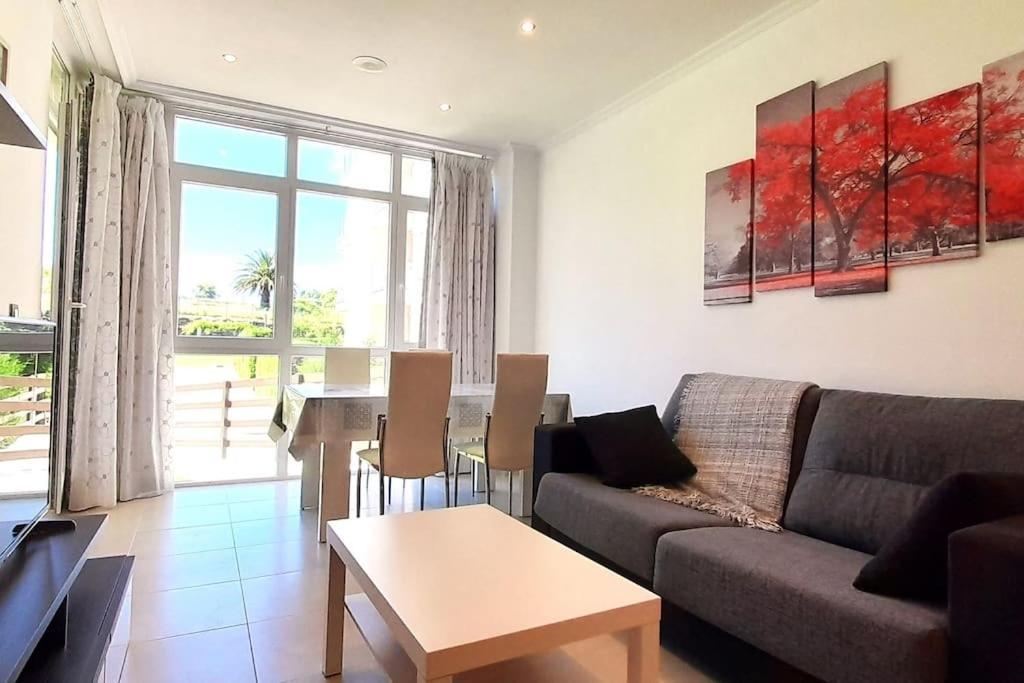 Апартаменты Apartamento Playa Foz Con Jardin Y Piscina Экстерьер фото