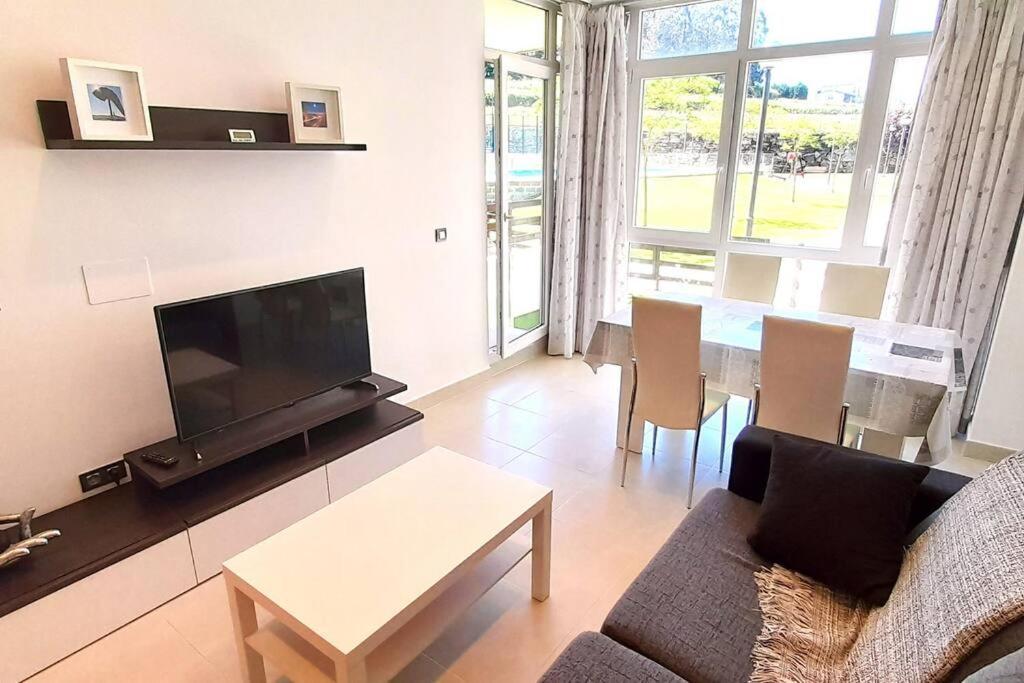 Апартаменты Apartamento Playa Foz Con Jardin Y Piscina Экстерьер фото